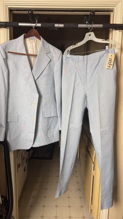 Vintange Men's Suit Set 2pc Size 42l 1970E