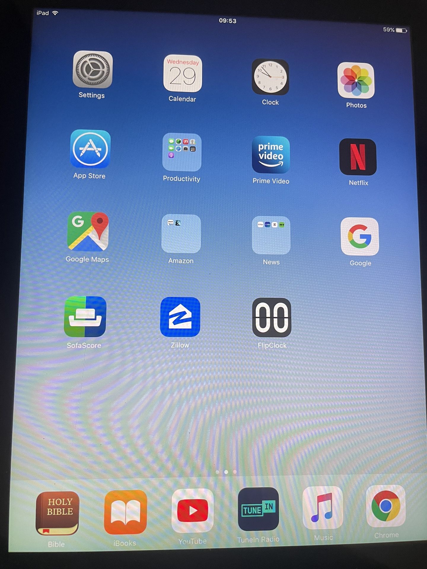 Apple Ipad 4 th Gen ( WiFi ) 16 GB Model MD510LL/A
