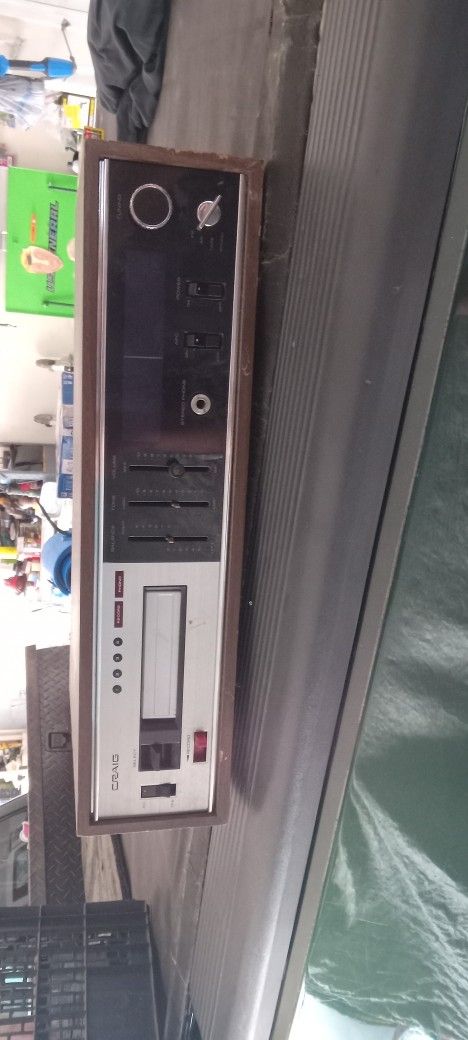 Craig 8-track Stereo Receiver