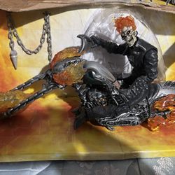 Marvel Legends 2007 Ultimate Ghost rider Flame Cycle