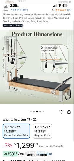 PAETA Reformer with Half Tower.