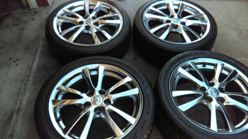 Lexus is250 wheels