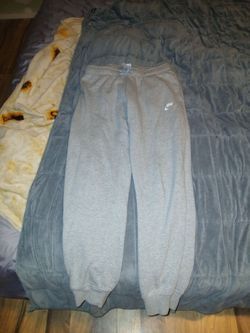Nike Grey Fleece Jogger Sweatpants