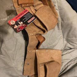 New Leather Carpentry or Roofers Belt