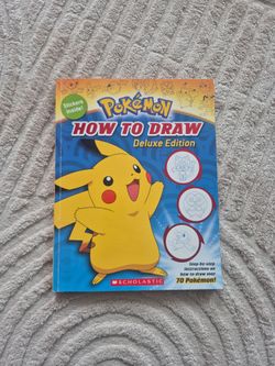 How to Draw Pokémon book
