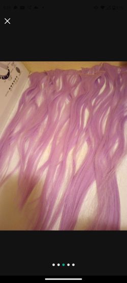 SYNTHETIC HAIR EXTENSIONS