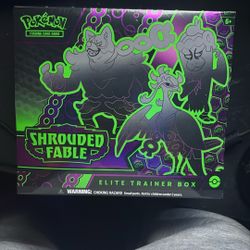 POKEMON SHROUDED FABLE ELITE TRAINER BOX 