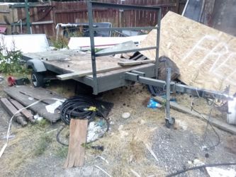 Hauling trailer