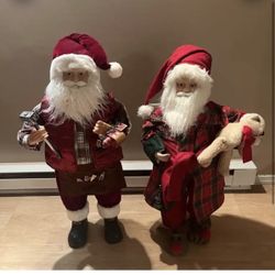 Santa Clause figurines 