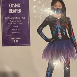 Cosmic Reaper Costume Size Kids Medium 