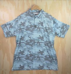 Eagle 6 Tactical Camo Print Short Sleeve Polo Shirt