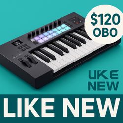 Novation Launchkey 25 MK4 – Like New – $120 OBO (Box Included)