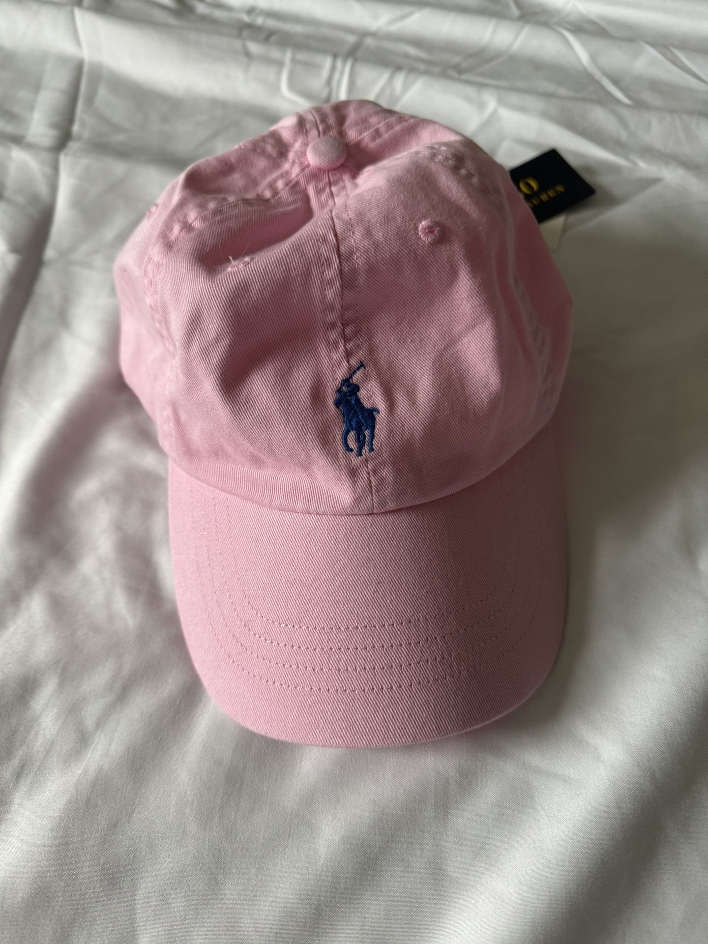 Pink Ralph Lauren Polo Hat