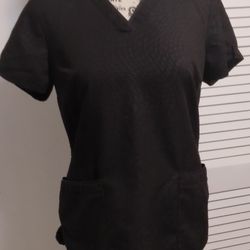 Black Scrub Top
