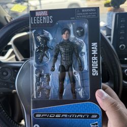Spider-Man 3 Black Suit Marvel Legends NEW