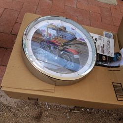 Motorcycle Clock