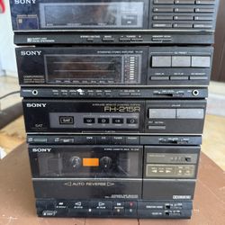 Sony Antique Radio Cassette Player 