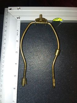 Different size lamp shade hangers from 6 in all the way to 11 in $3 each
