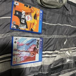 NBA2K22 And NHL19