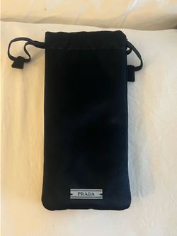 PRADA black sunglasses case