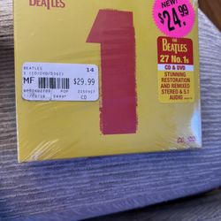 Beatles CD & DVD  New In Package 