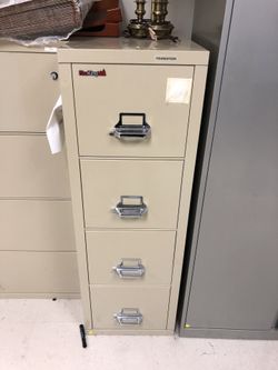 Fire proof file cabinet