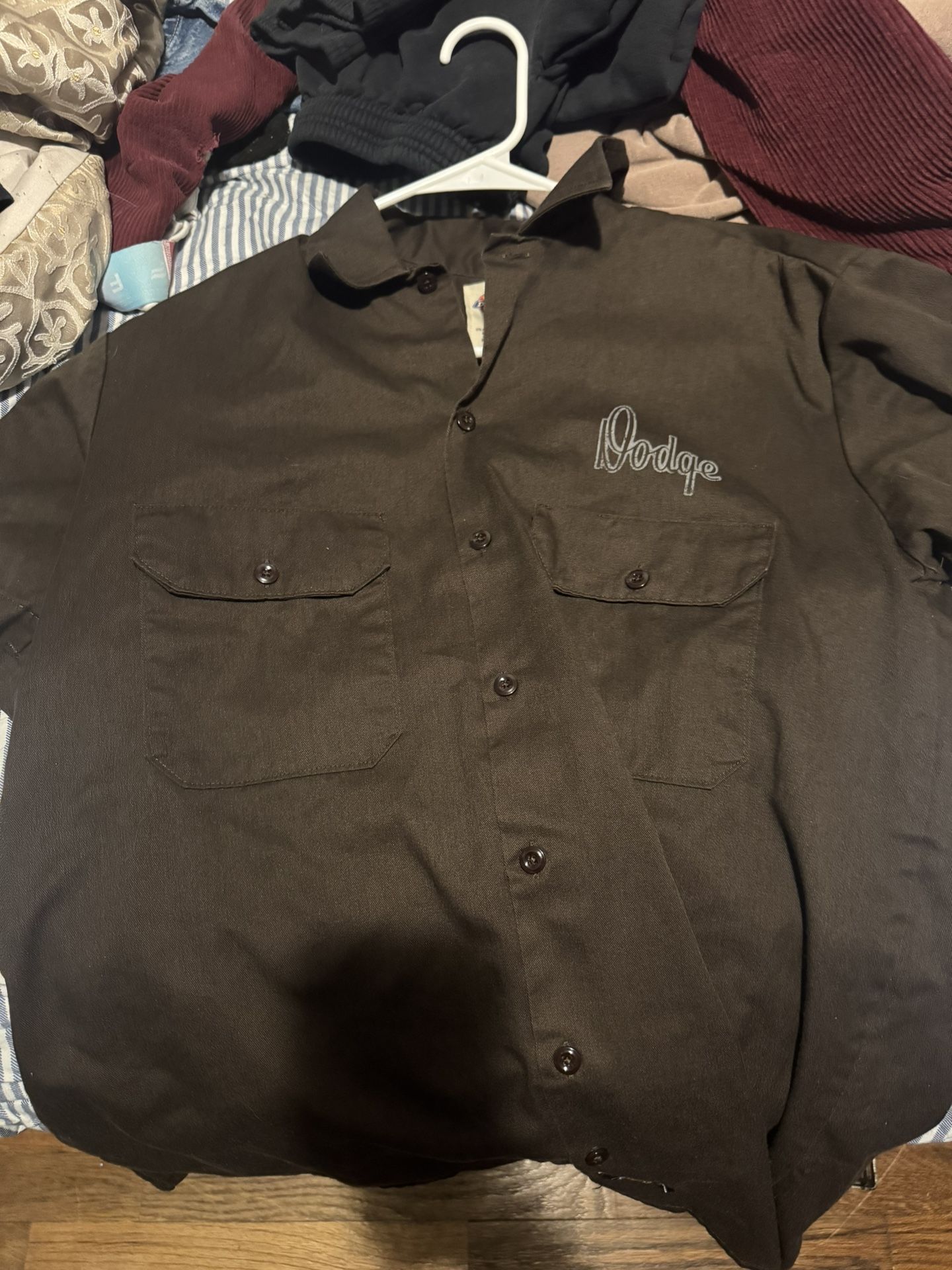 Vintage Brown Dickies button up