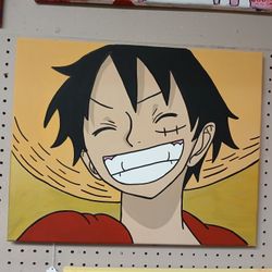 16x20 Luffy Painting