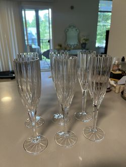 Nachtman Flutes Crystal Glasses - Set of 6 