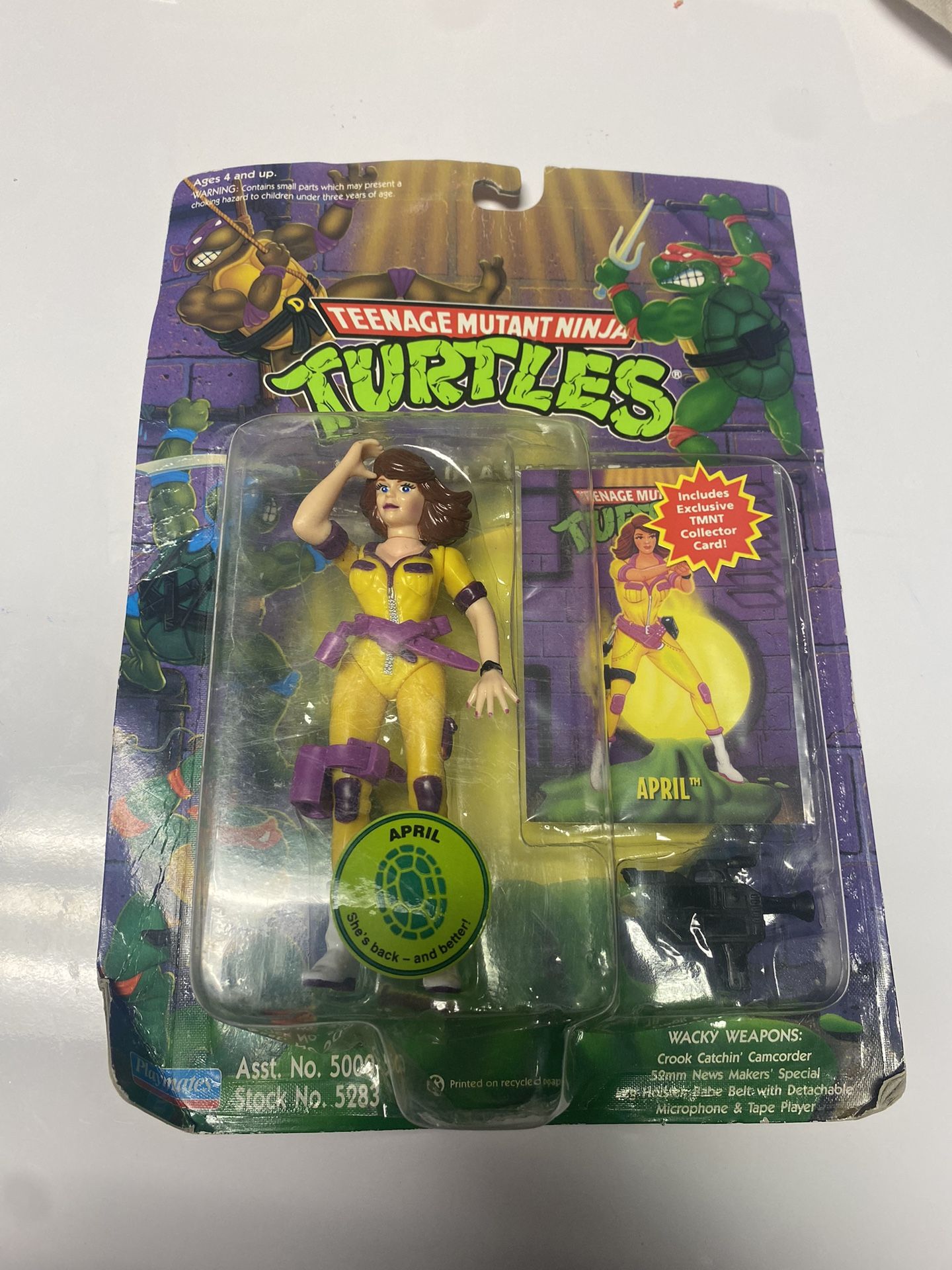 TMNT Vintage 1995 April O’Neil Figure