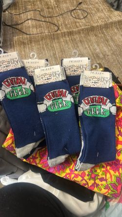 New 2 pack friends tv show socks