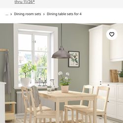 Dining Room Table Set