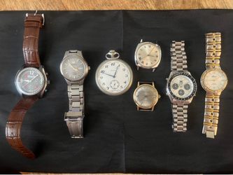 Lot of 7 watches