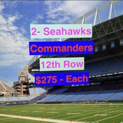 commanders tickets for sale