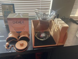 Chemex 6 cup set up