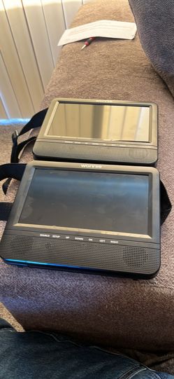 WONNIE 10.5" Dual Screen Portable DVD Player for cars