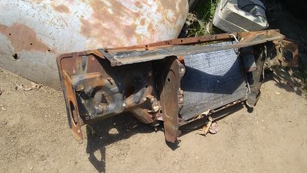 69 Impala radiator supprt
