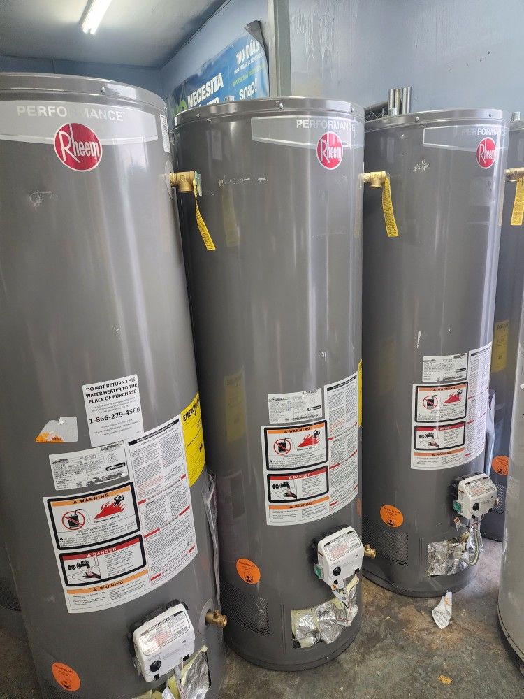 New Water Heater Rheem