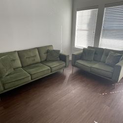 Couch and Loveseat Set