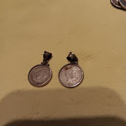 1883 Complete Set Hawaiian Siver Coins