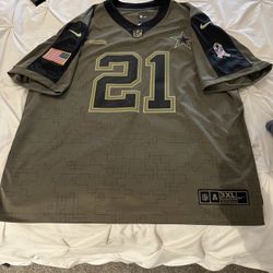 3 Dallas Cowboy Jerseys 3x Salute To Service 