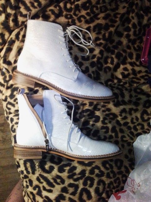 Ariders Girl White Boots