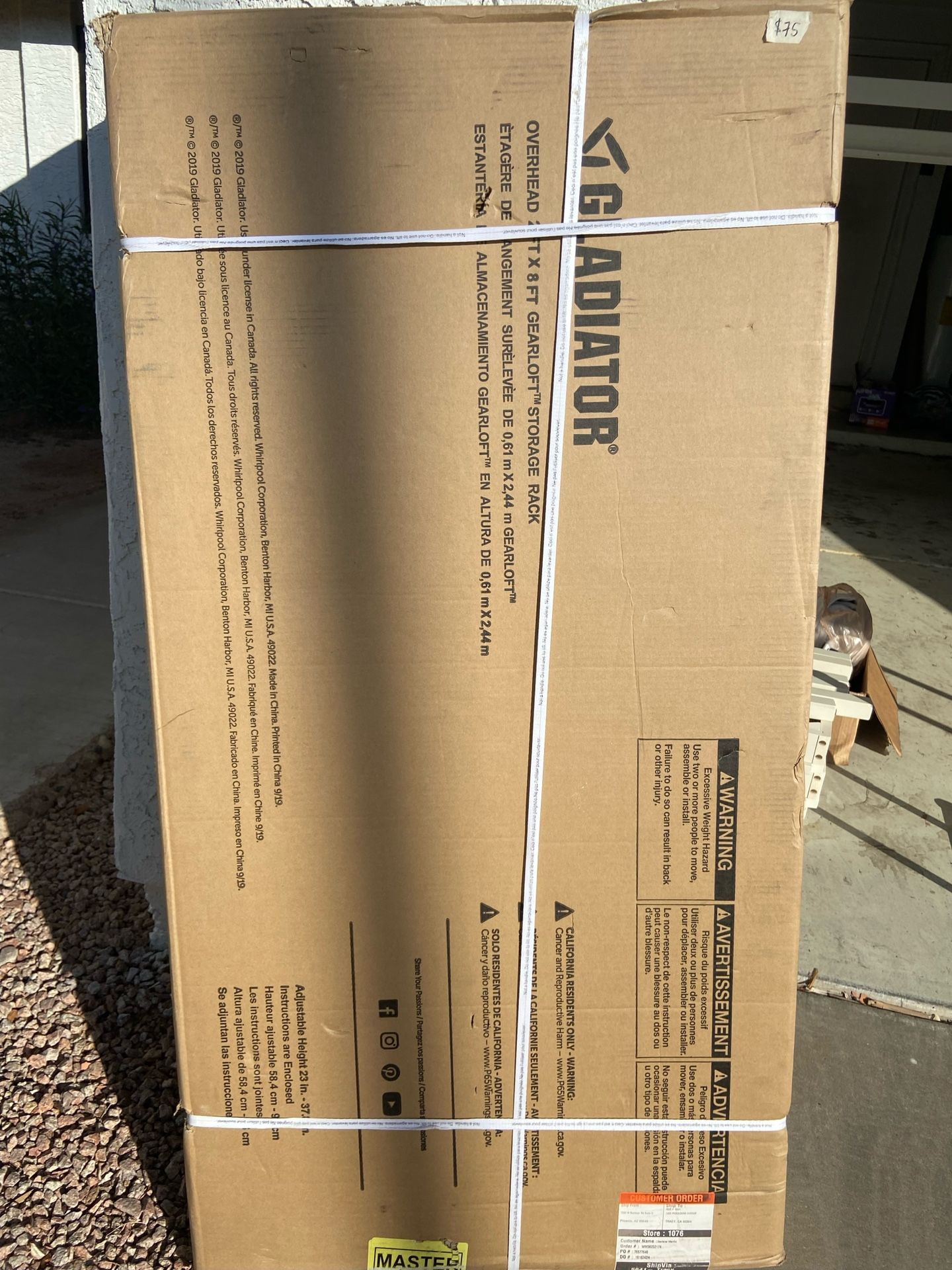 Overhead Garage Storage