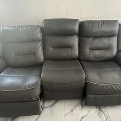 Black Couch Set 