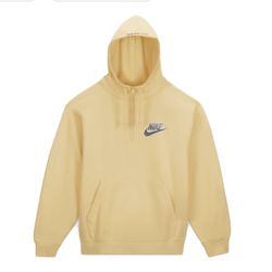 Supreme Nike Yellow Hoodie Size L