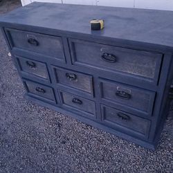 7 Drawer Solid Wood Dresser - Trades Welcome 