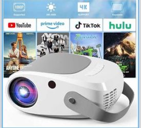 Mini Projector,1080P Support Portable Projector For IPhone,200 ANSI