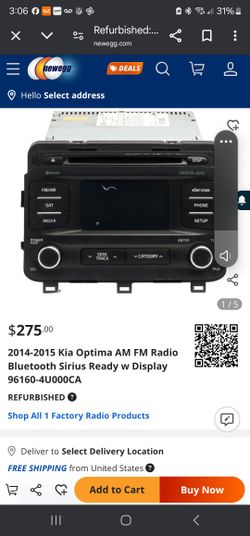 Original Kia 2014-2015 Stereo 