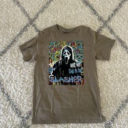 Tan GhostFace Tee