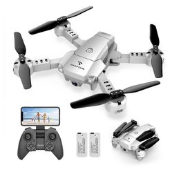 Snaptain A10 1080P Mini Foldable Drone with HD Camera FPV Wifi RC Quadcopter, Voice Control, Gesture Control, Trajectory Flight, Circle Fly, High-Spee
